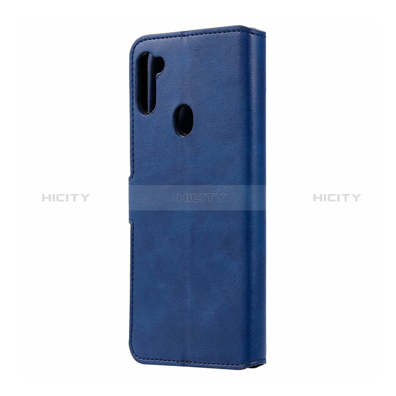 Handytasche Stand Schutzhülle Flip Leder Hülle L03 für Samsung Galaxy M11 groß