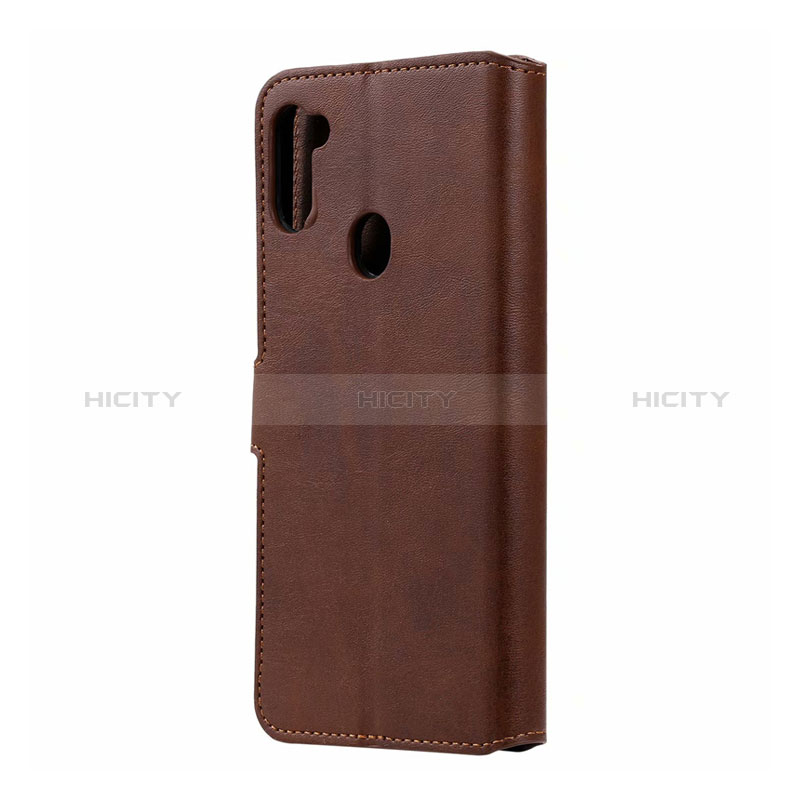 Handytasche Stand Schutzhülle Flip Leder Hülle L03 für Samsung Galaxy M11 groß