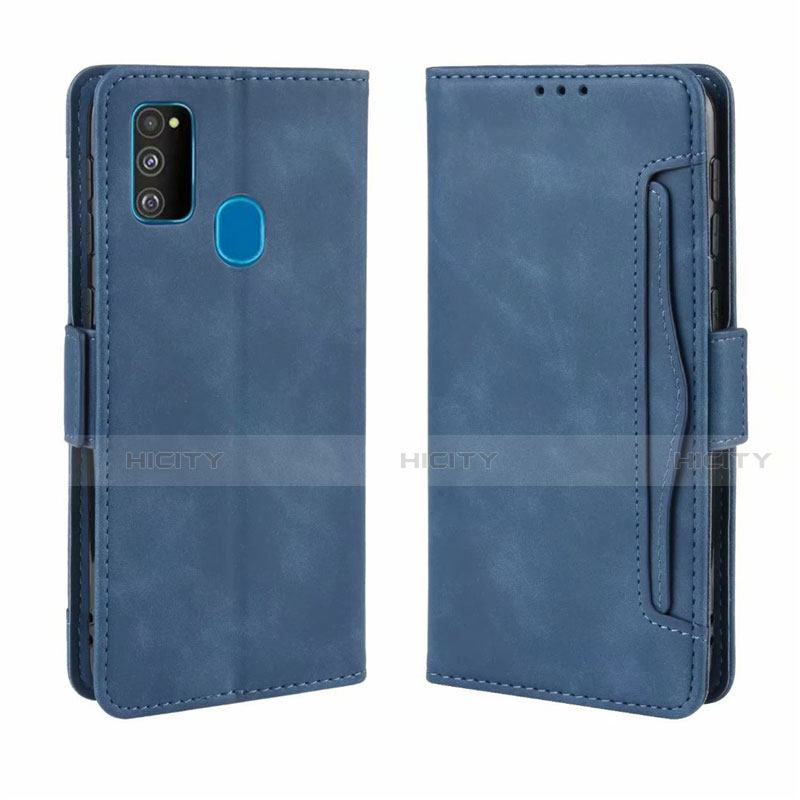 Handytasche Stand Schutzhülle Flip Leder Hülle L03 für Samsung Galaxy M21 groß