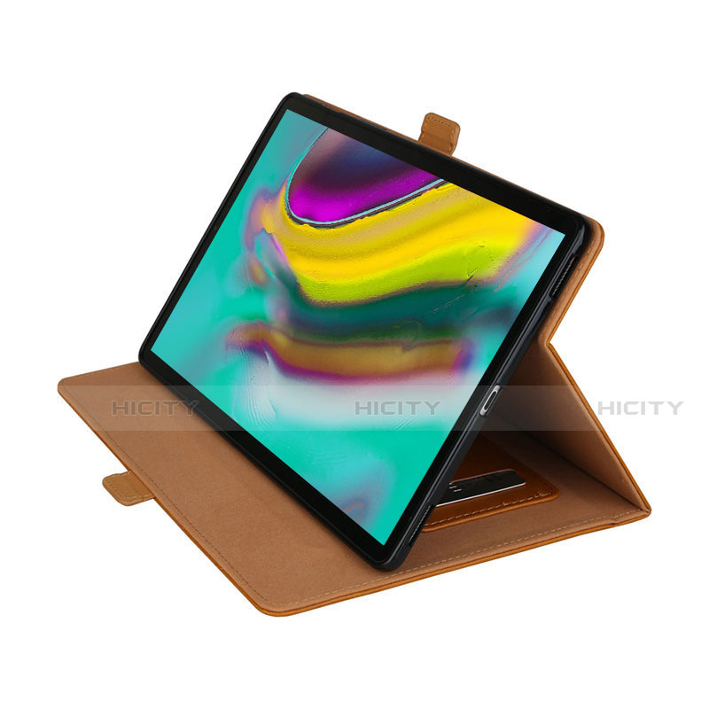 Handytasche Stand Schutzhülle Flip Leder Hülle L03 für Samsung Galaxy Tab S5e 4G 10.5 SM-T725