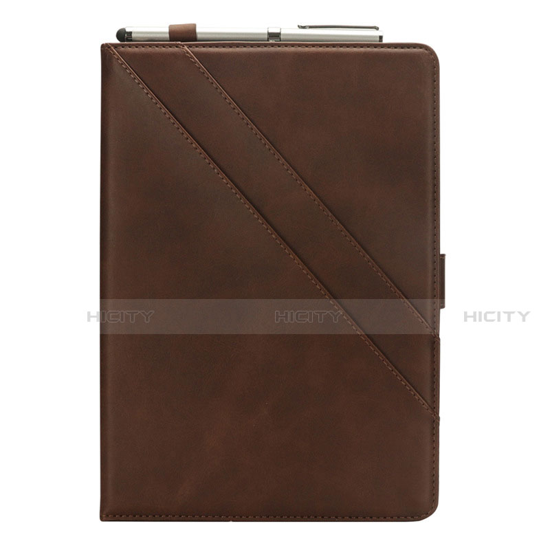 Handytasche Stand Schutzhülle Flip Leder Hülle L03 für Samsung Galaxy Tab S5e 4G 10.5 SM-T725 Braun