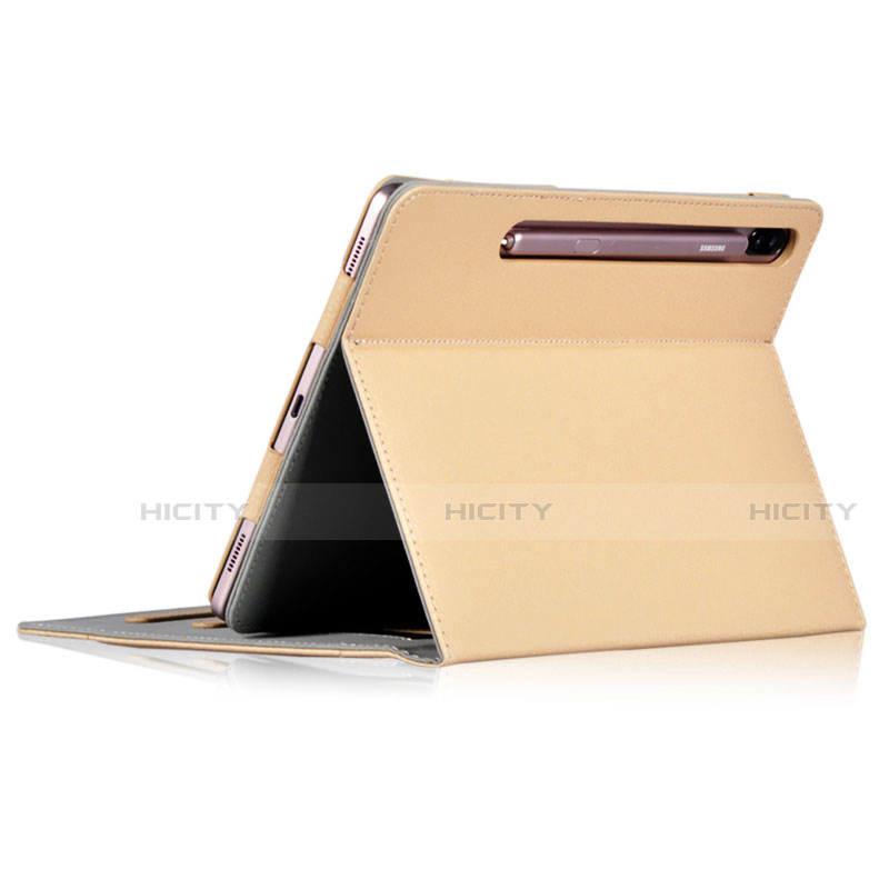 Handytasche Stand Schutzhülle Flip Leder Hülle L03 für Samsung Galaxy Tab S6 10.5 SM-T860 groß