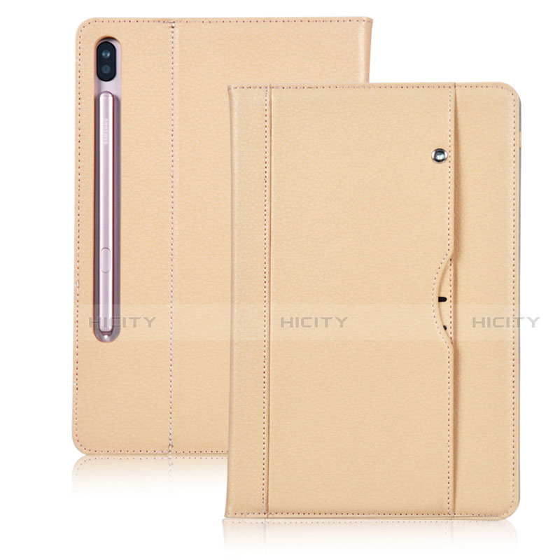 Handytasche Stand Schutzhülle Flip Leder Hülle L03 für Samsung Galaxy Tab S6 10.5 SM-T860 groß