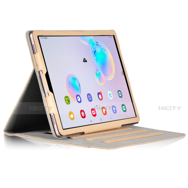 Handytasche Stand Schutzhülle Flip Leder Hülle L03 für Samsung Galaxy Tab S6 10.5 SM-T860 groß