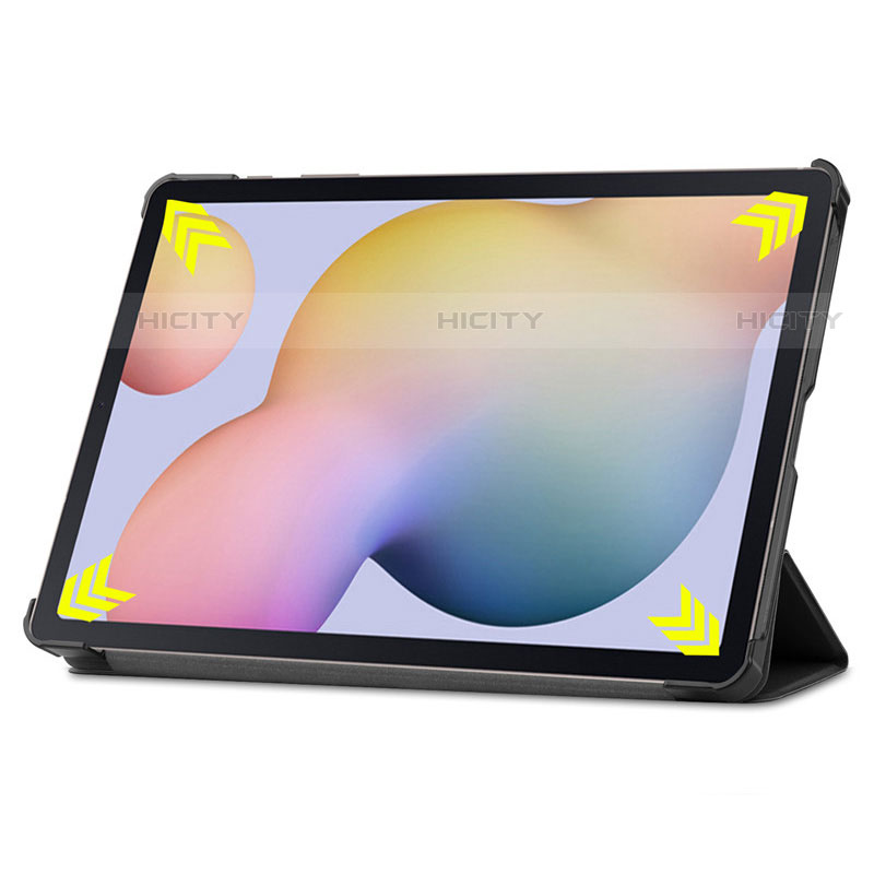 Handytasche Stand Schutzhülle Flip Leder Hülle L03 für Samsung Galaxy Tab S7 11 Wi-Fi SM-T870 groß