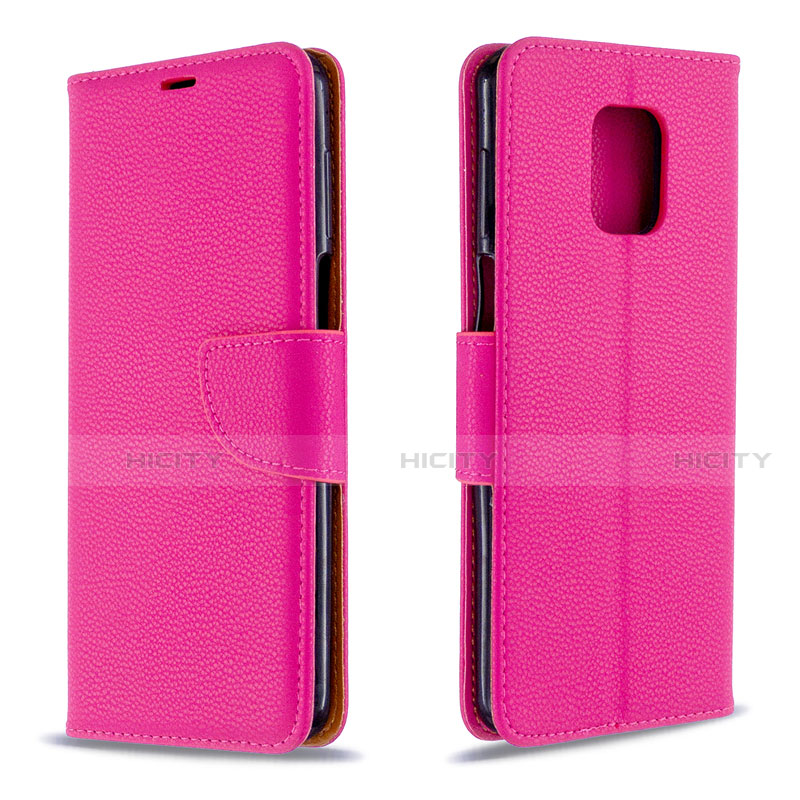 Handytasche Stand Schutzhülle Flip Leder Hülle L03 für Xiaomi Poco M2 Pro Pink Plus