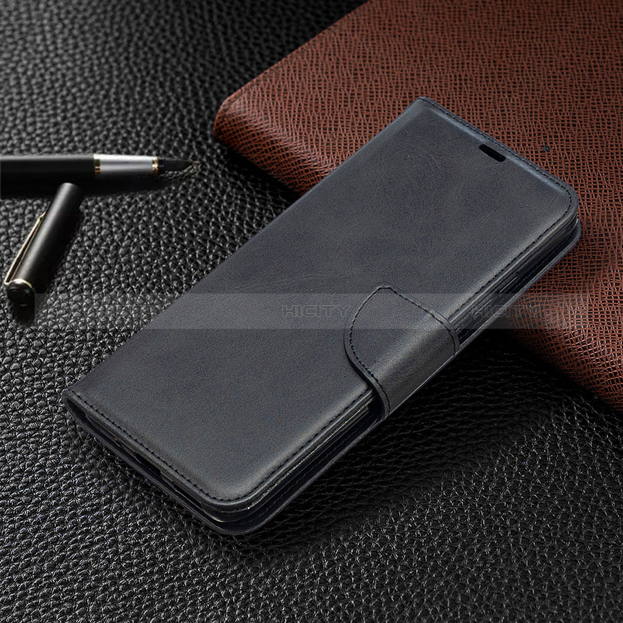 Handytasche Stand Schutzhülle Flip Leder Hülle L03 für Xiaomi Redmi 10A 4G Schwarz Plus