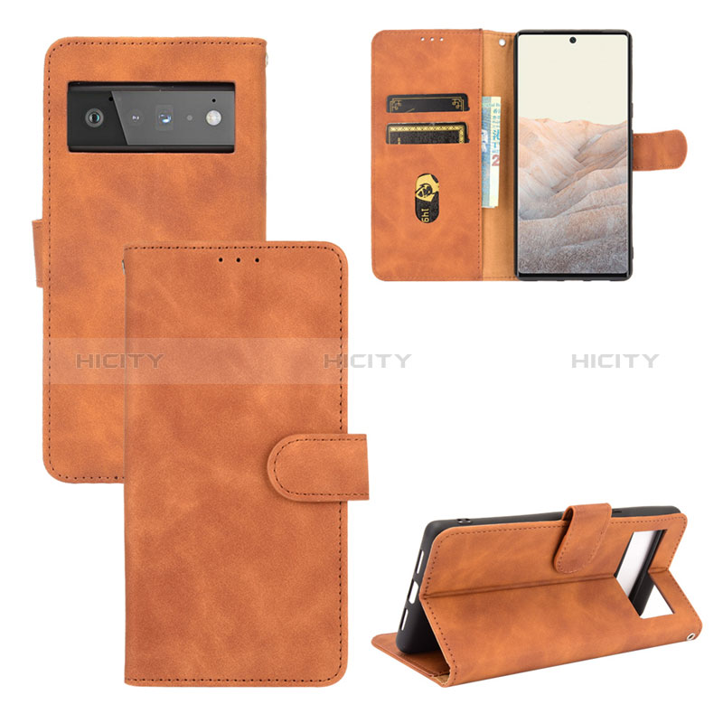 Handytasche Stand Schutzhülle Flip Leder Hülle L03Z für Google Pixel 6 5G