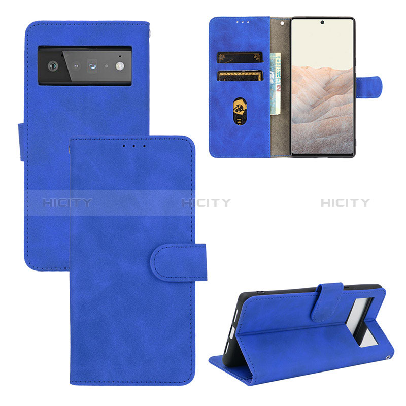 Handytasche Stand Schutzhülle Flip Leder Hülle L03Z für Google Pixel 6 Pro 5G