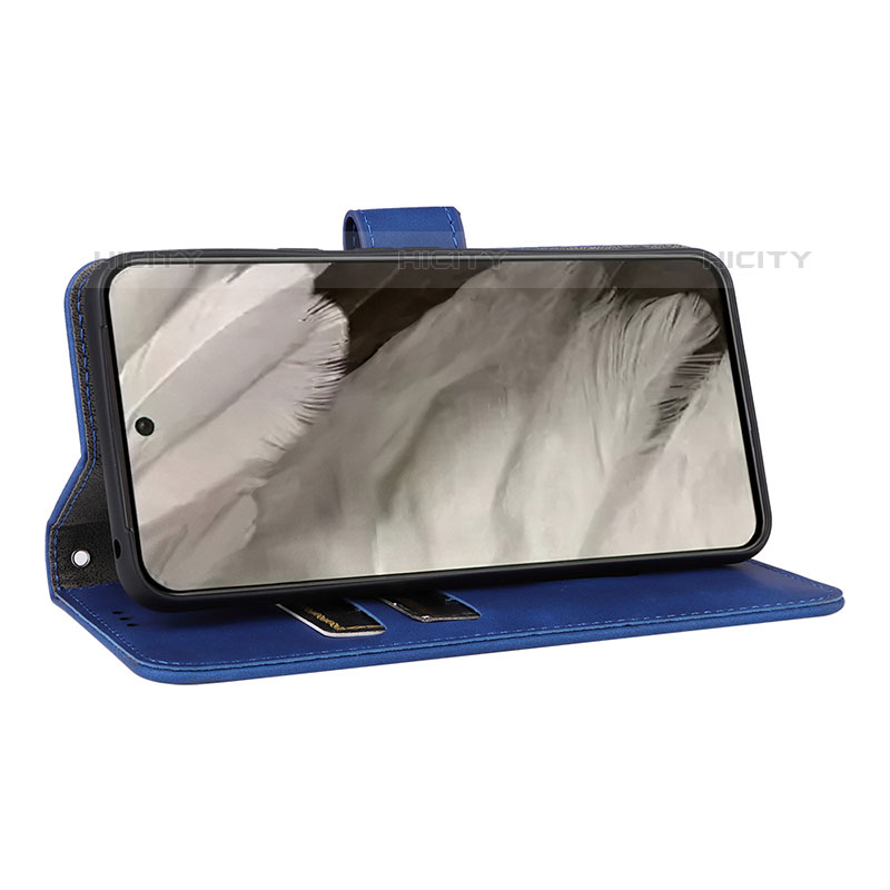 Handytasche Stand Schutzhülle Flip Leder Hülle L03Z für Google Pixel 8 5G groß