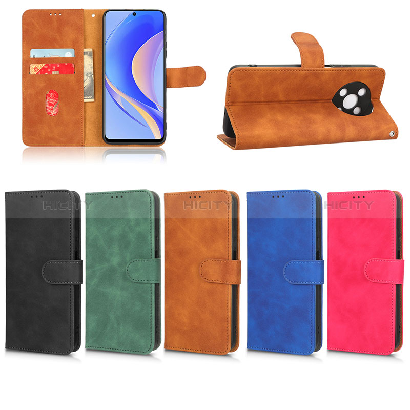 Handytasche Stand Schutzhülle Flip Leder Hülle L03Z für Huawei Enjoy 50 Pro