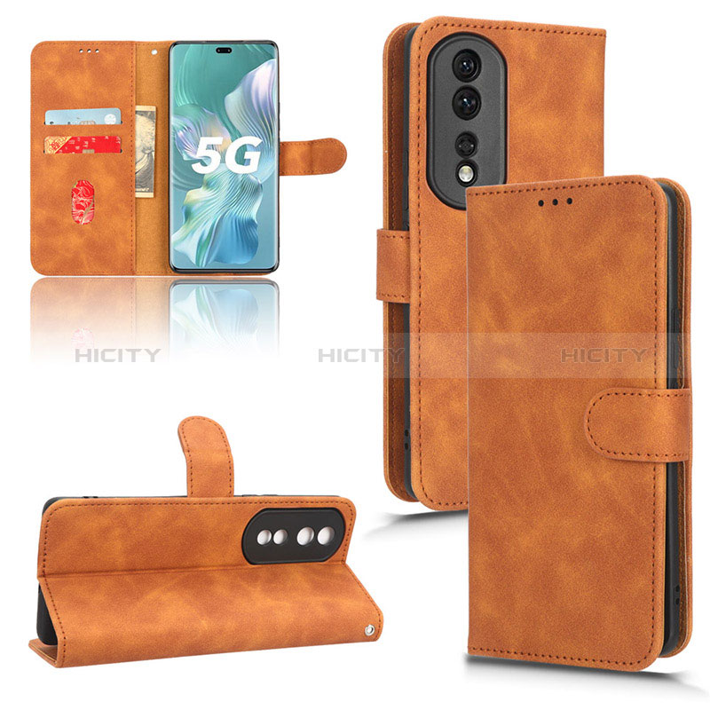 Handytasche Stand Schutzhülle Flip Leder Hülle L03Z für Huawei Honor 80 Pro Flat 5G groß