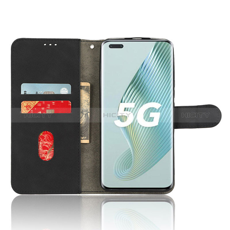 Handytasche Stand Schutzhülle Flip Leder Hülle L03Z für Huawei Honor Magic5 Pro 5G groß