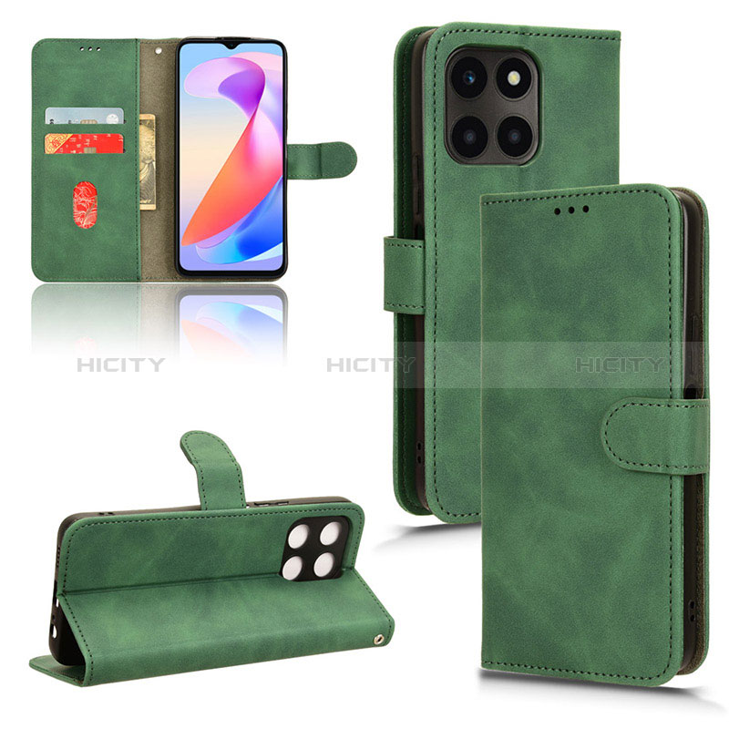 Handytasche Stand Schutzhülle Flip Leder Hülle L03Z für Huawei Honor X6a groß