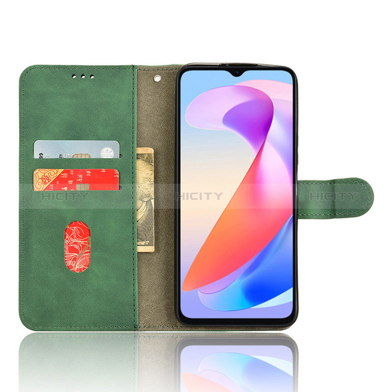 Handytasche Stand Schutzhülle Flip Leder Hülle L03Z für Huawei Honor X6a groß