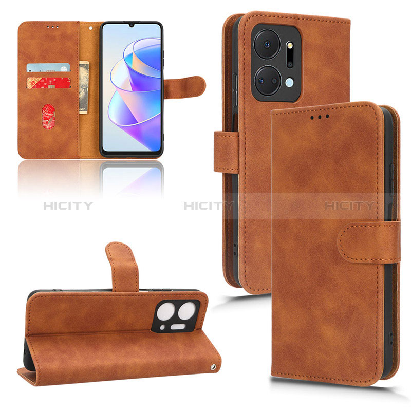 Handytasche Stand Schutzhülle Flip Leder Hülle L03Z für Huawei Honor X7a groß