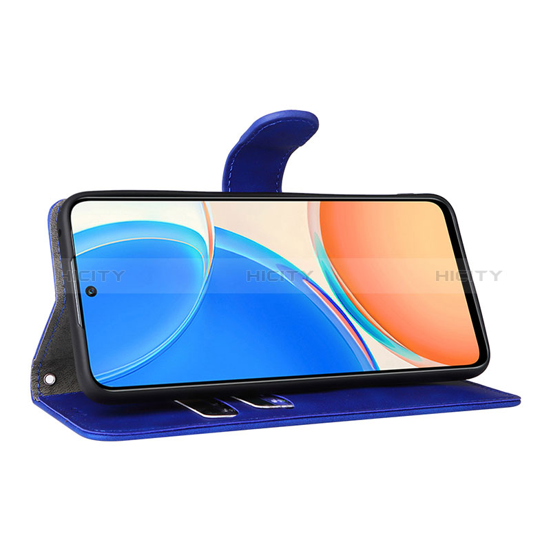 Handytasche Stand Schutzhülle Flip Leder Hülle L03Z für Huawei Honor X8 4G