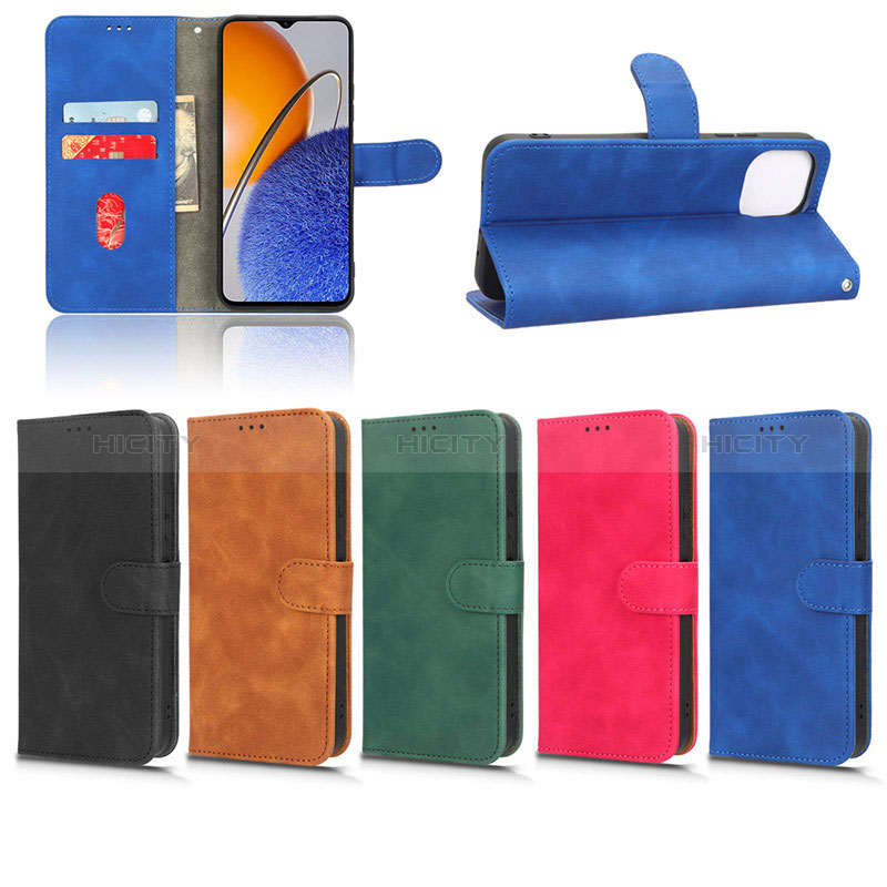 Handytasche Stand Schutzhülle Flip Leder Hülle L03Z für Huawei Nova Y61 groß