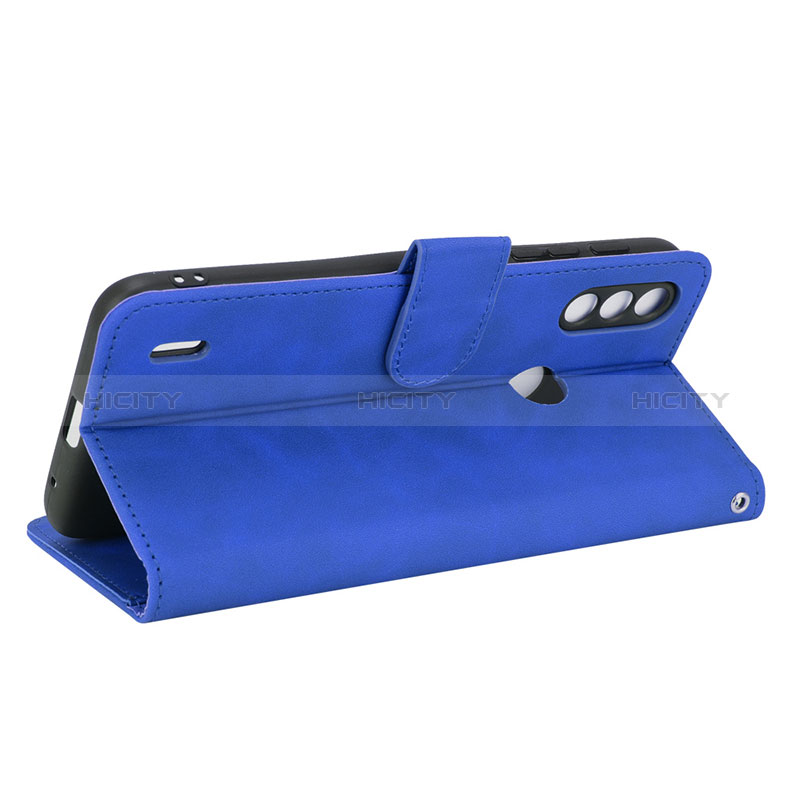 Handytasche Stand Schutzhülle Flip Leder Hülle L03Z für Motorola Moto E7 Power