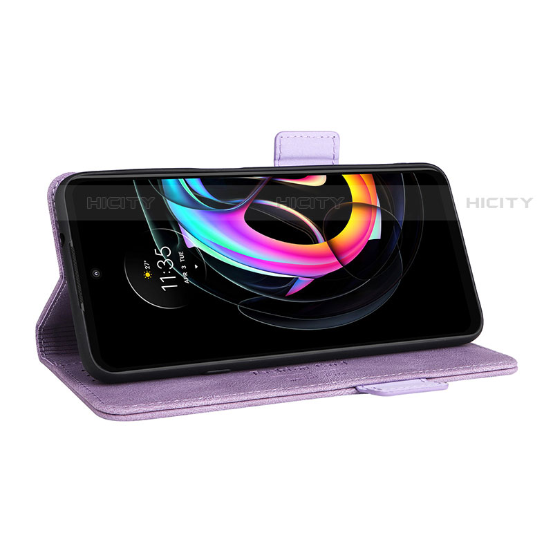 Handytasche Stand Schutzhülle Flip Leder Hülle L03Z für Motorola Moto Edge 20 Lite 5G groß