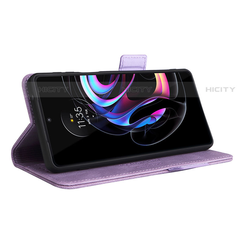 Handytasche Stand Schutzhülle Flip Leder Hülle L03Z für Motorola Moto Edge 20 Pro 5G