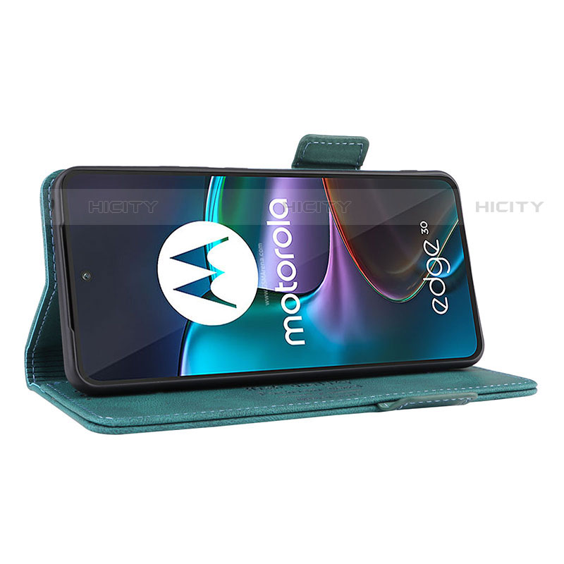 Handytasche Stand Schutzhülle Flip Leder Hülle L03Z für Motorola Moto Edge 30 5G