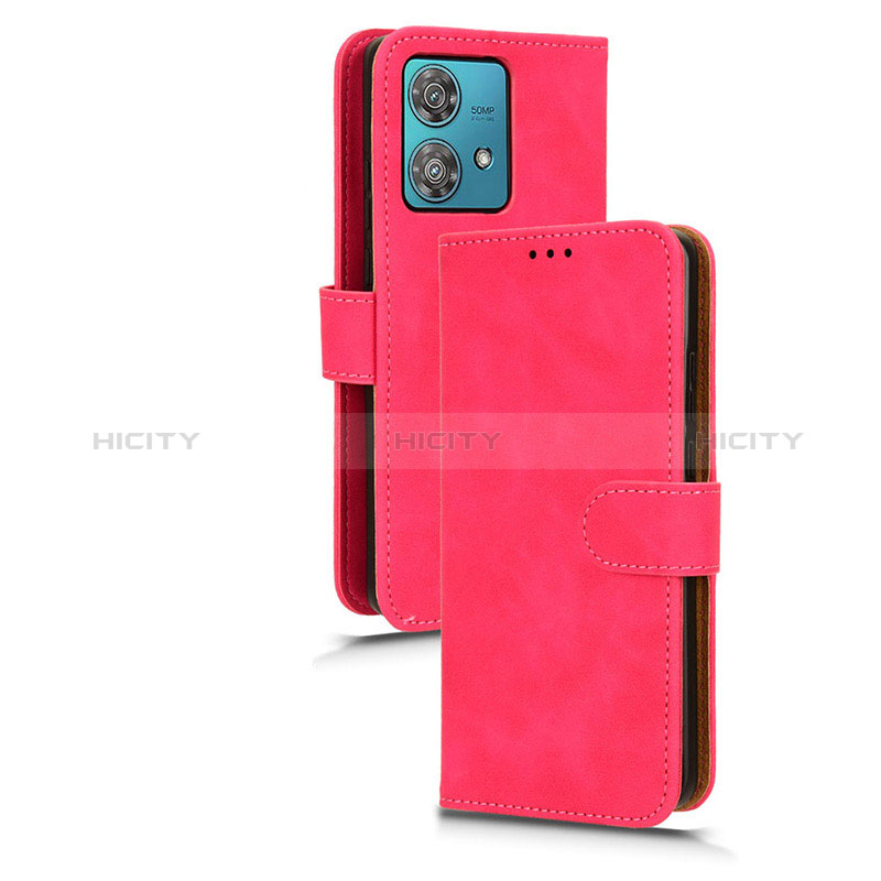 Handytasche Stand Schutzhülle Flip Leder Hülle L03Z für Motorola Moto Edge 40 Neo 5G