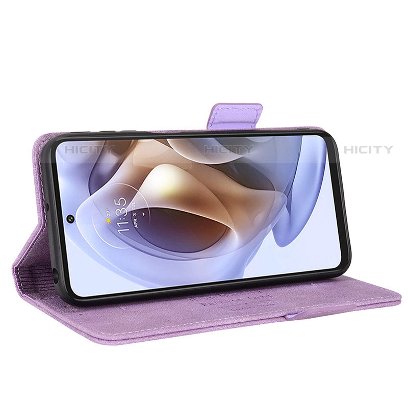 Handytasche Stand Schutzhülle Flip Leder Hülle L03Z für Motorola Moto G31