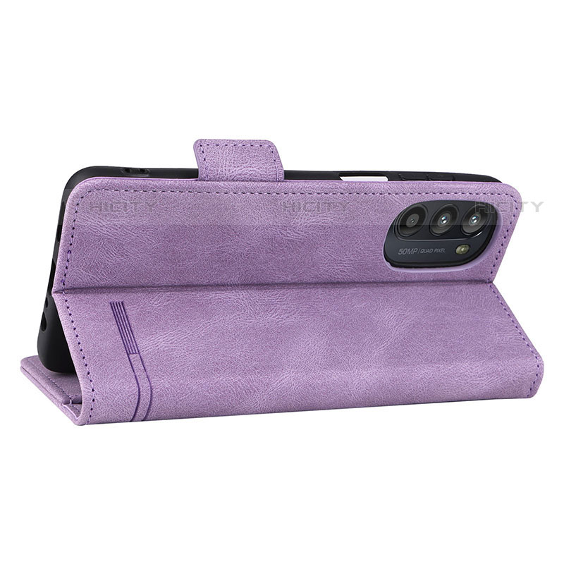 Handytasche Stand Schutzhülle Flip Leder Hülle L03Z für Motorola MOTO G52 groß