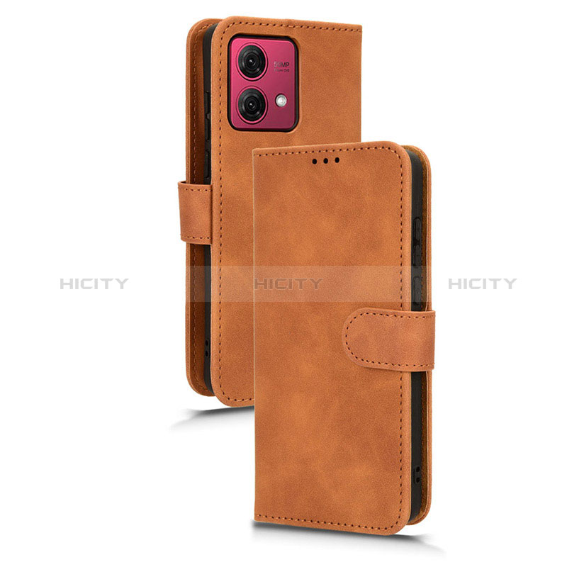 Handytasche Stand Schutzhülle Flip Leder Hülle L03Z für Motorola Moto G84 5G groß