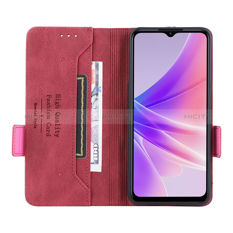 Handytasche Stand Schutzhülle Flip Leder Hülle L03Z für Oppo A56S 5G groß