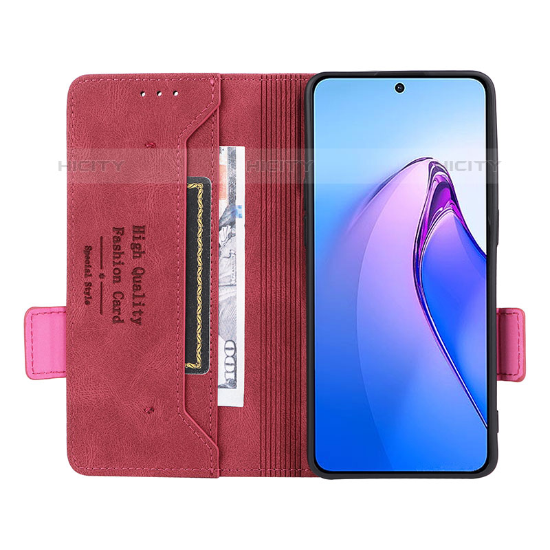 Handytasche Stand Schutzhülle Flip Leder Hülle L03Z für Oppo Reno8 Pro 5G