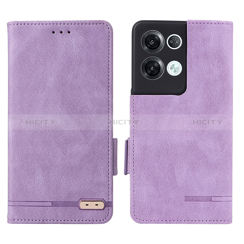 Handytasche Stand Schutzhülle Flip Leder Hülle L03Z für Oppo Reno9 Pro+ Plus 5G groß