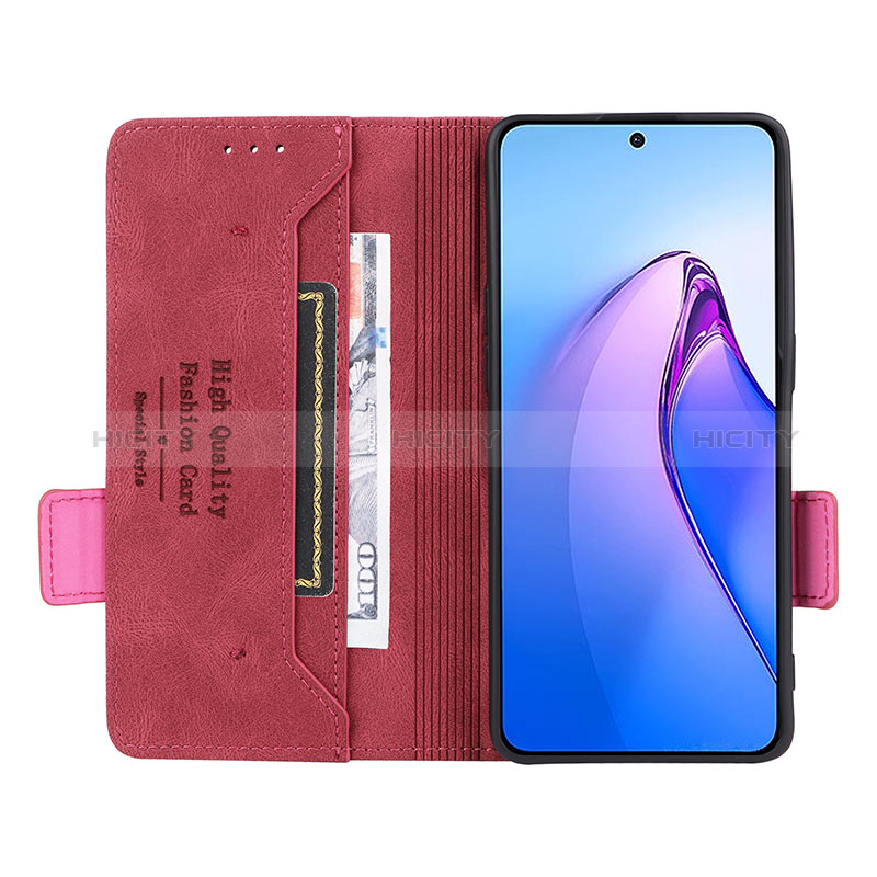 Handytasche Stand Schutzhülle Flip Leder Hülle L03Z für Oppo Reno9 Pro+ Plus 5G groß