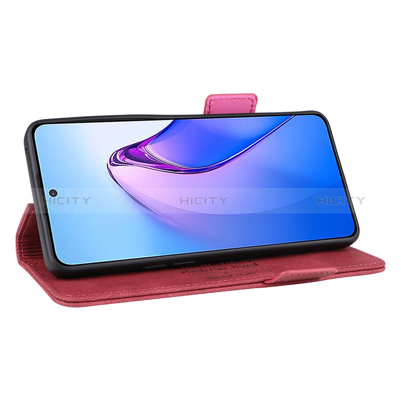 Handytasche Stand Schutzhülle Flip Leder Hülle L03Z für Oppo Reno9 Pro+ Plus 5G groß