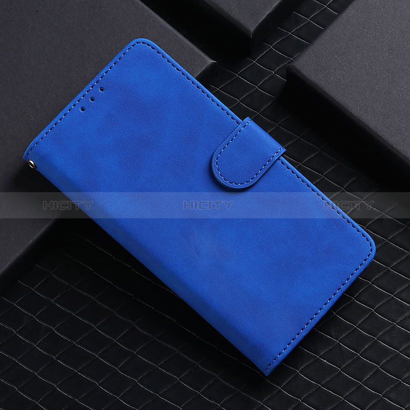 Handytasche Stand Schutzhülle Flip Leder Hülle L03Z für Realme 8 4G Blau