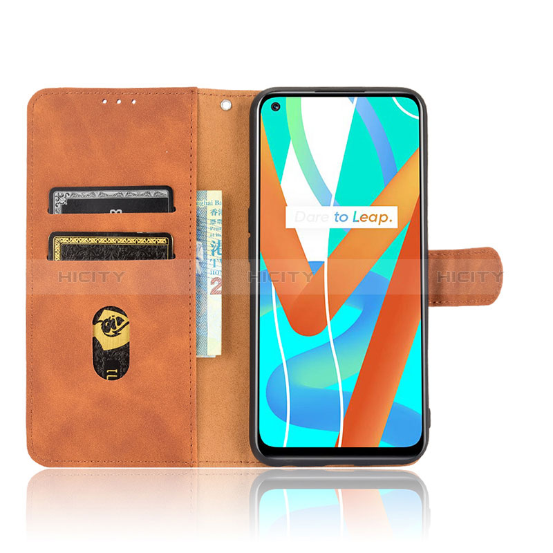 Handytasche Stand Schutzhülle Flip Leder Hülle L03Z für Realme 8s 5G