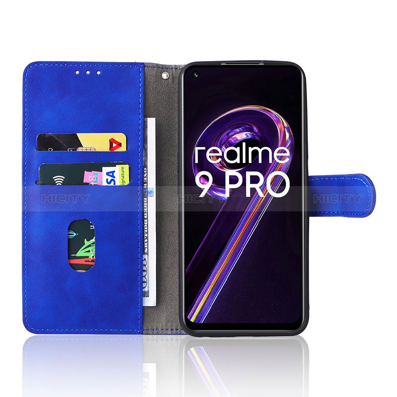 Handytasche Stand Schutzhülle Flip Leder Hülle L03Z für Realme 9 Pro 5G