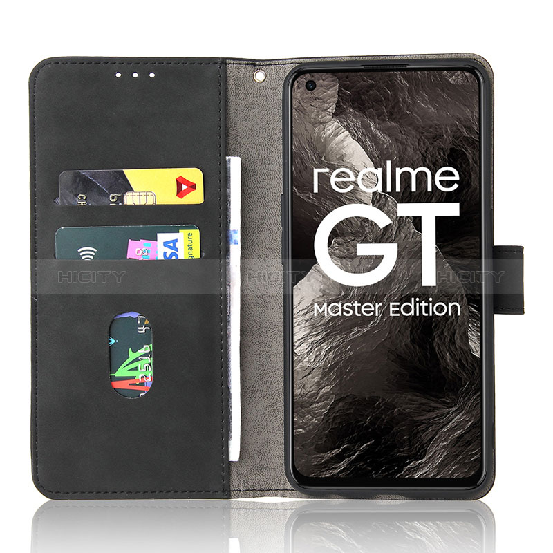 Handytasche Stand Schutzhülle Flip Leder Hülle L03Z für Realme GT Master 5G