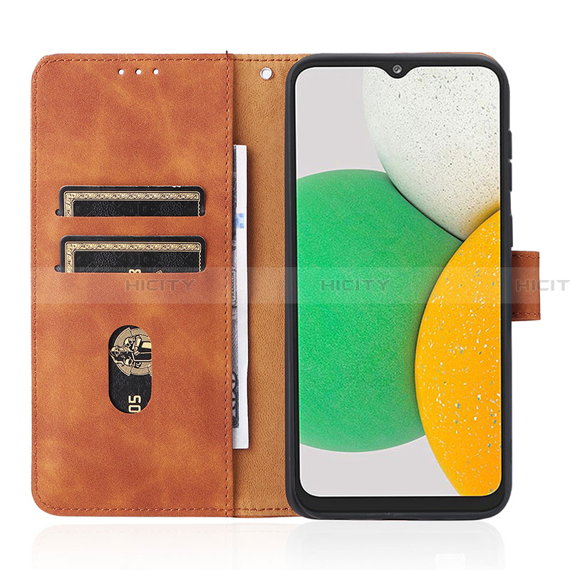 Handytasche Stand Schutzhülle Flip Leder Hülle L03Z für Samsung Galaxy A03 Core groß