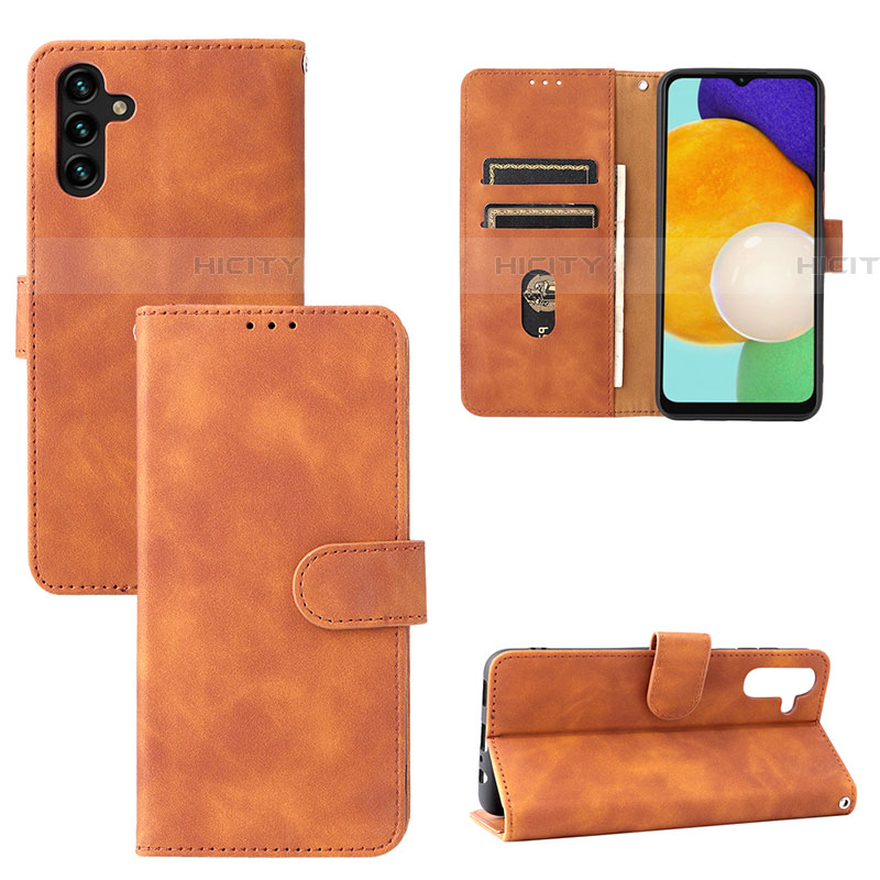 Handytasche Stand Schutzhülle Flip Leder Hülle L03Z für Samsung Galaxy A04s groß