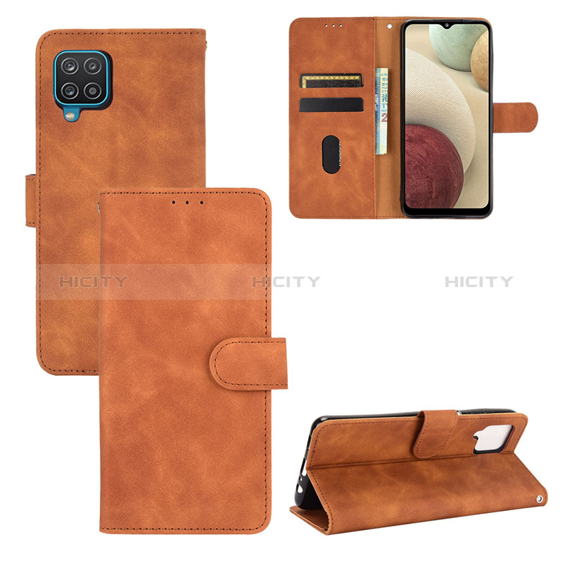 Handytasche Stand Schutzhülle Flip Leder Hülle L03Z für Samsung Galaxy A12 5G