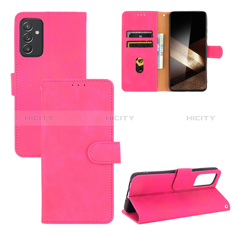 Handytasche Stand Schutzhülle Flip Leder Hülle L03Z für Samsung Galaxy A15 5G Pink