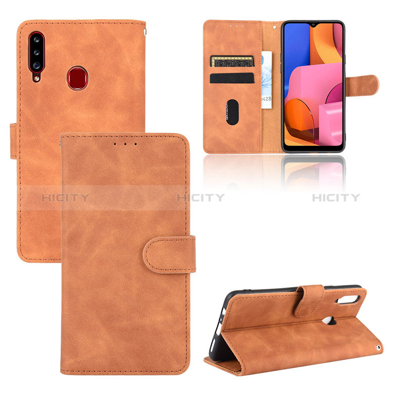 Handytasche Stand Schutzhülle Flip Leder Hülle L03Z für Samsung Galaxy A20s