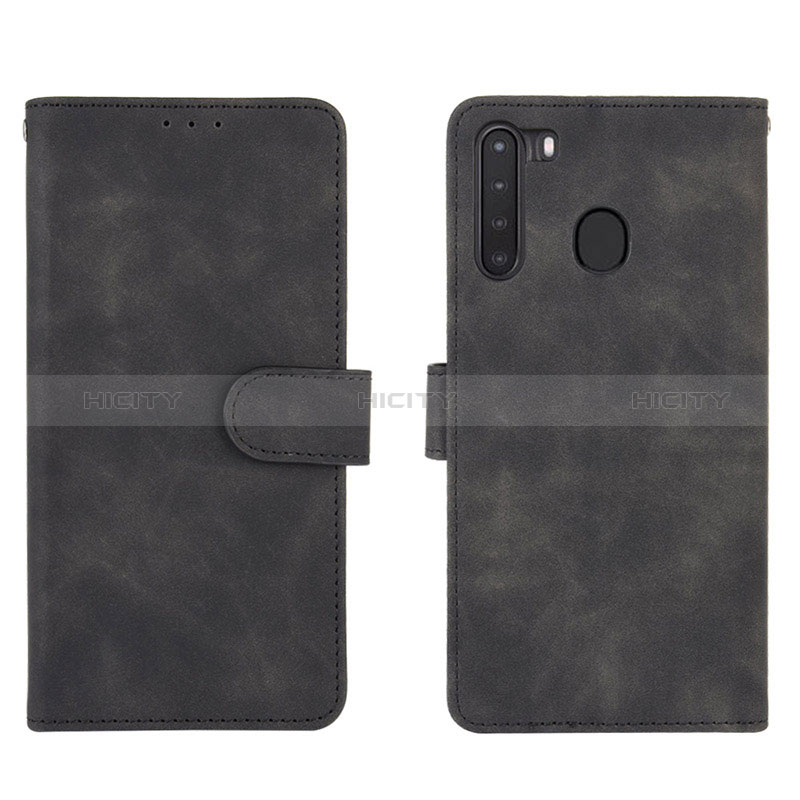 Handytasche Stand Schutzhülle Flip Leder Hülle L03Z für Samsung Galaxy A21 groß