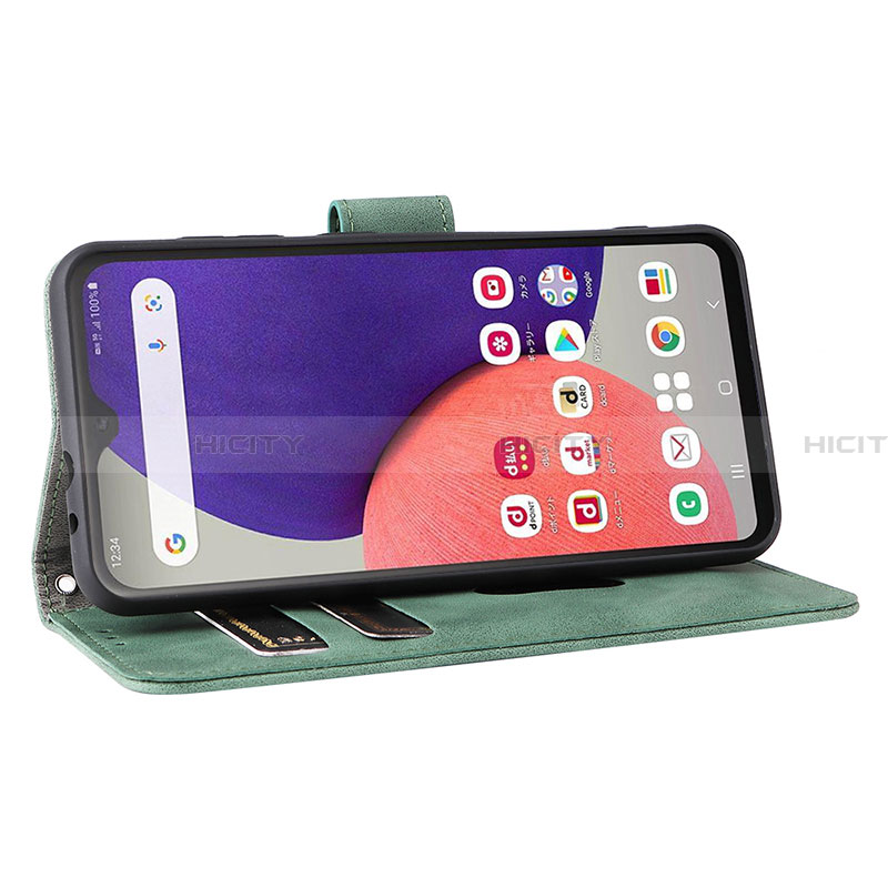 Handytasche Stand Schutzhülle Flip Leder Hülle L03Z für Samsung Galaxy A22 5G SC-56B