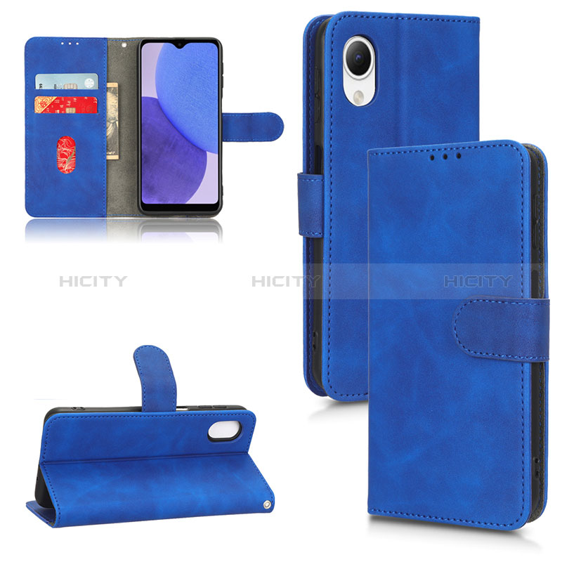 Handytasche Stand Schutzhülle Flip Leder Hülle L03Z für Samsung Galaxy A23e 5G