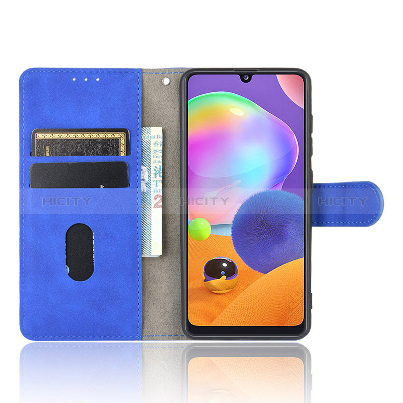 Handytasche Stand Schutzhülle Flip Leder Hülle L03Z für Samsung Galaxy A31 groß