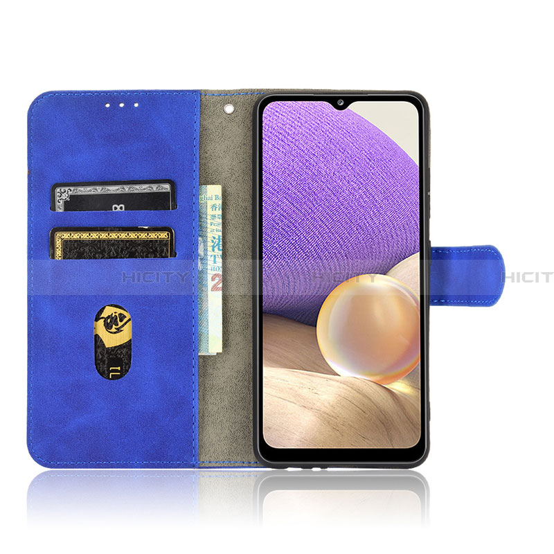 Handytasche Stand Schutzhülle Flip Leder Hülle L03Z für Samsung Galaxy A32 5G groß