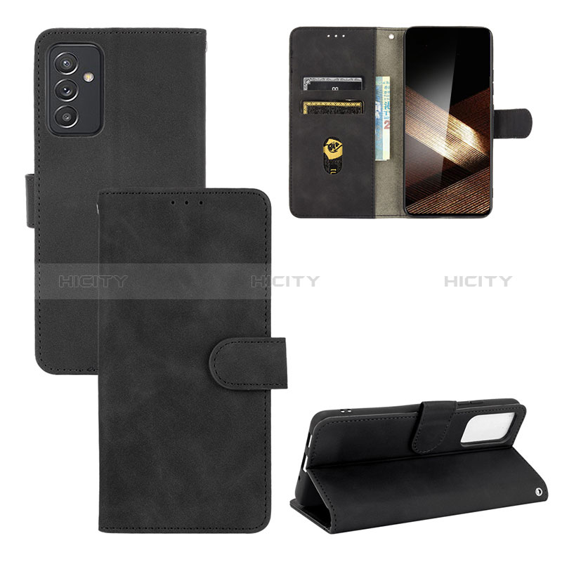 Handytasche Stand Schutzhülle Flip Leder Hülle L03Z für Samsung Galaxy A35 5G Schwarz Plus